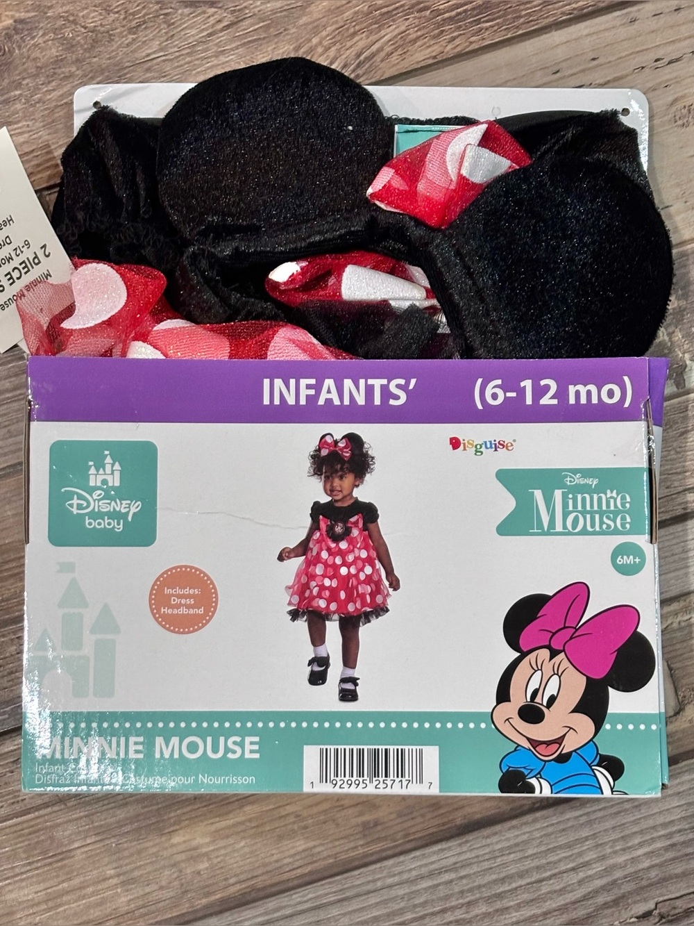 NWT Disney Minnie Mouse costume size 6-12 months